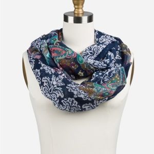 The Accessory Collective Troy Paisley Infinity Scarf